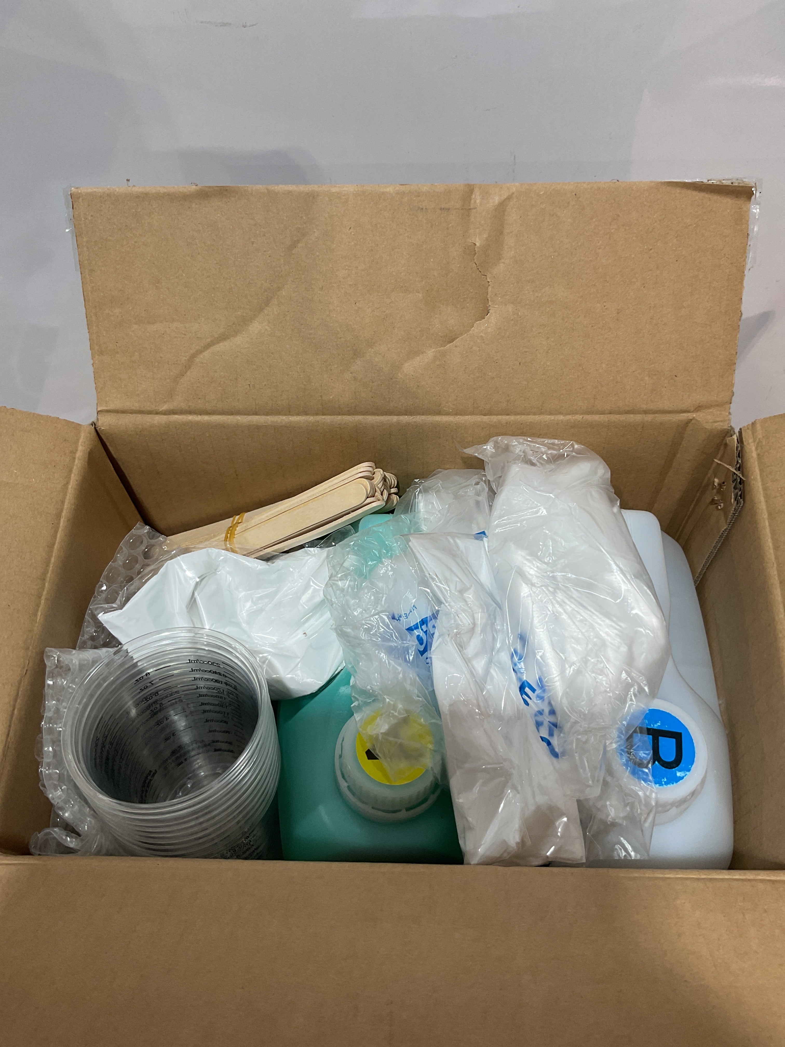 Kit de Silicona Líquida Nicpro 250 oz para Moldes DIY — Apto para Alimentos