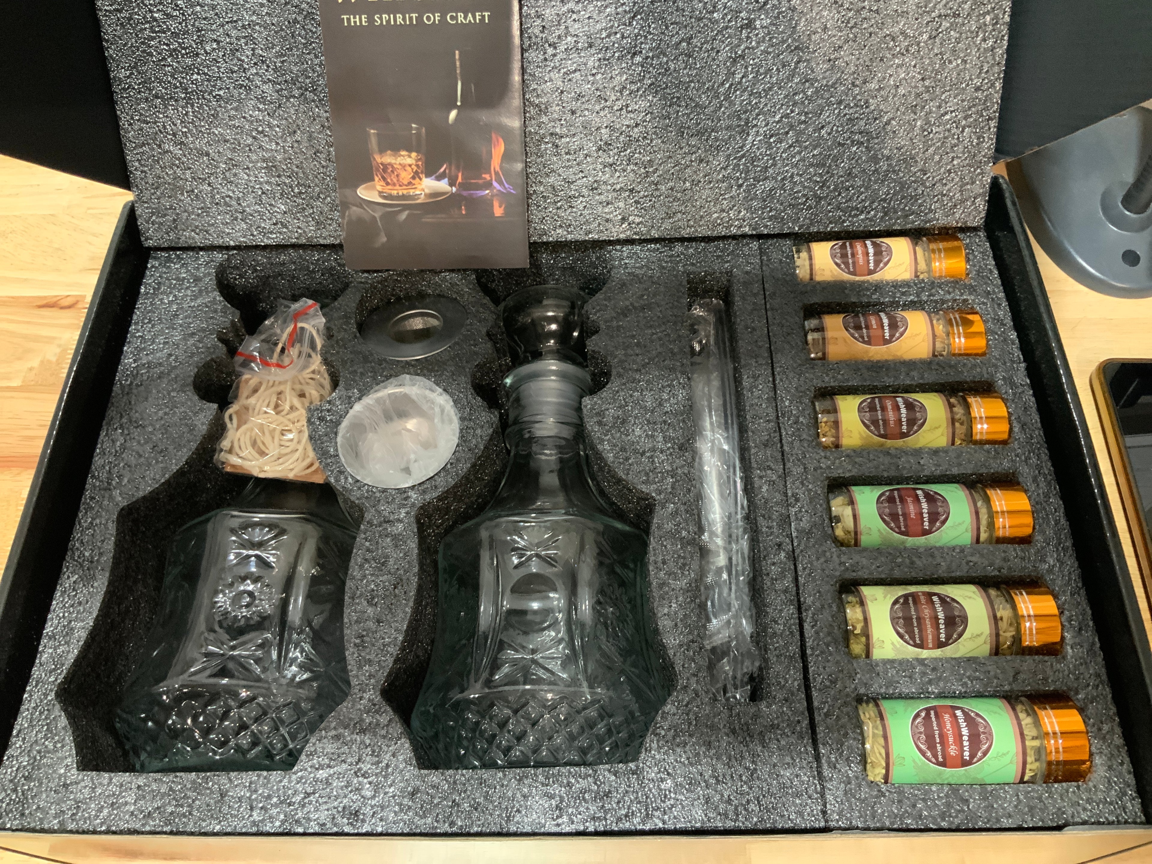 Kit de Infusión de Alcohol | 59 Piezas | 16 Botánicos Naturales | Whisky, Bourbon, Gin, Vodka, Tequila, Ron
