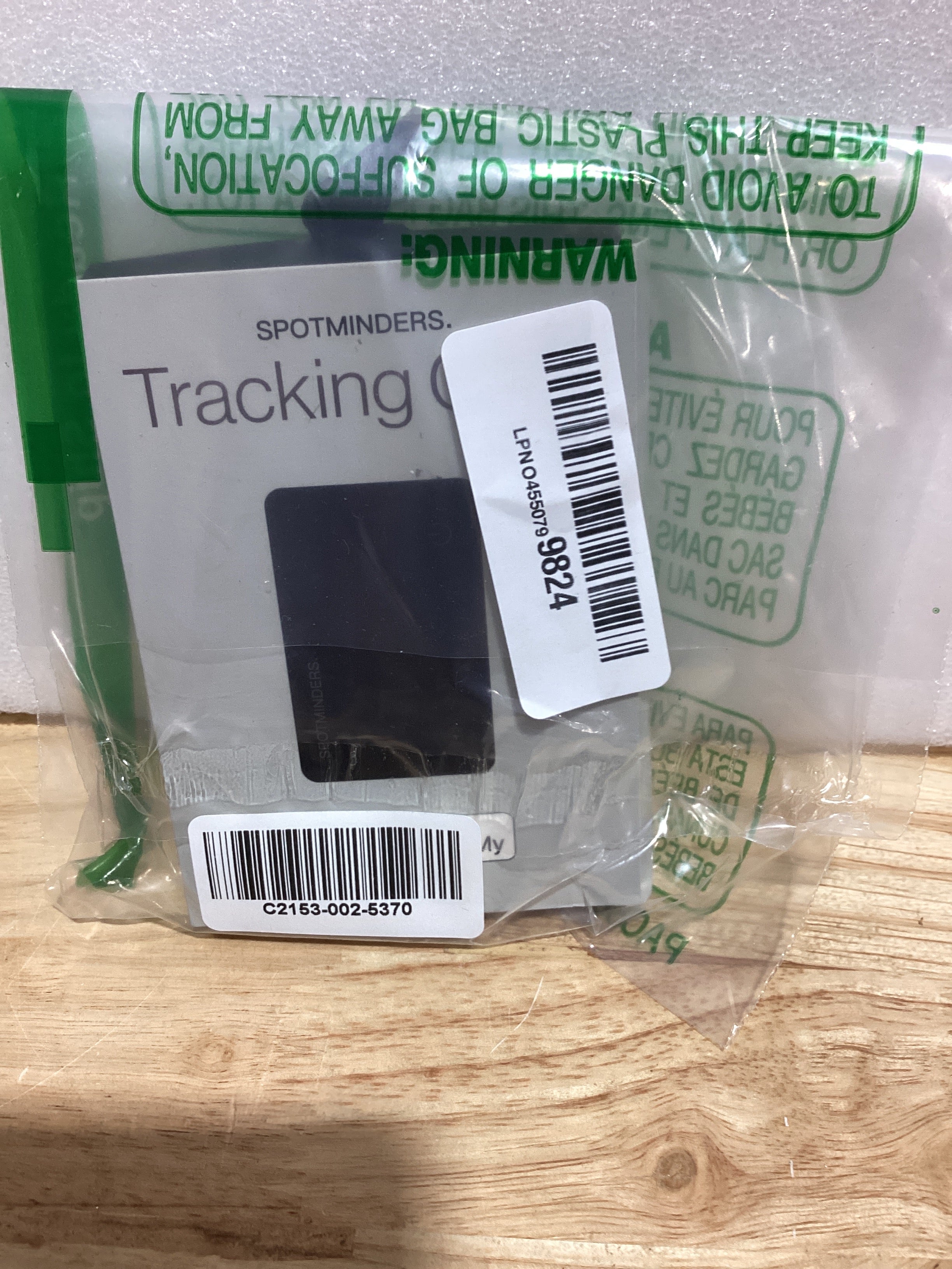 Rastreador de Billetera SPOTMINDERS – Certificado Apple MFi, IP68, Ultra Delgado