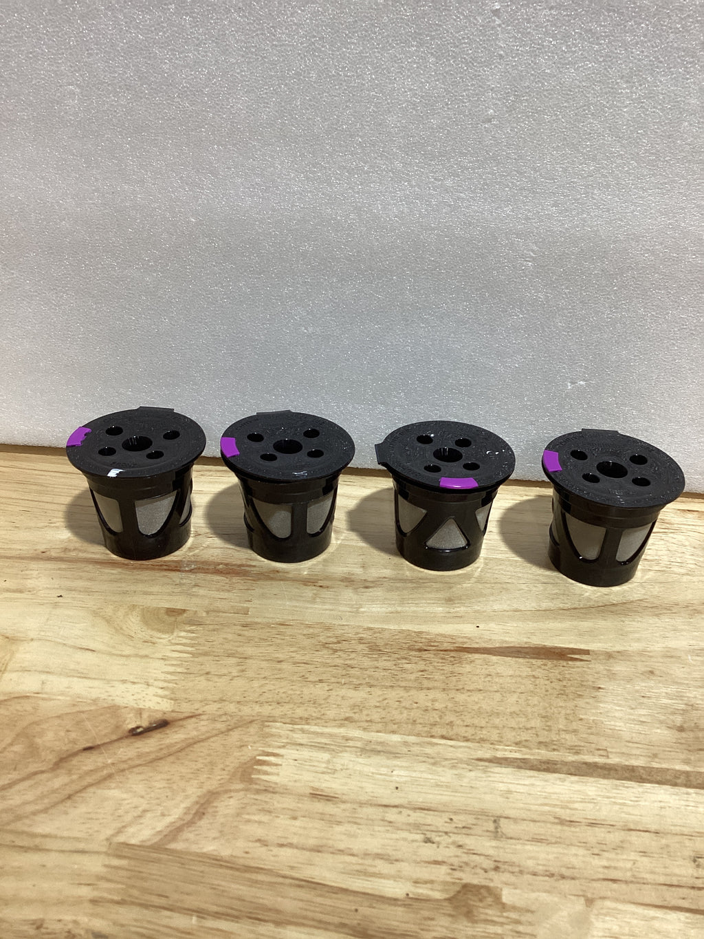Tazas K reutilizables para Keurig, paquete de 4 cápsulas de café recargables con 5 agujeros, compatibles con Keurig K Supreme, K Slim, K-Duo Gen2, K-Brew Chill (tecnología (MultiStream)