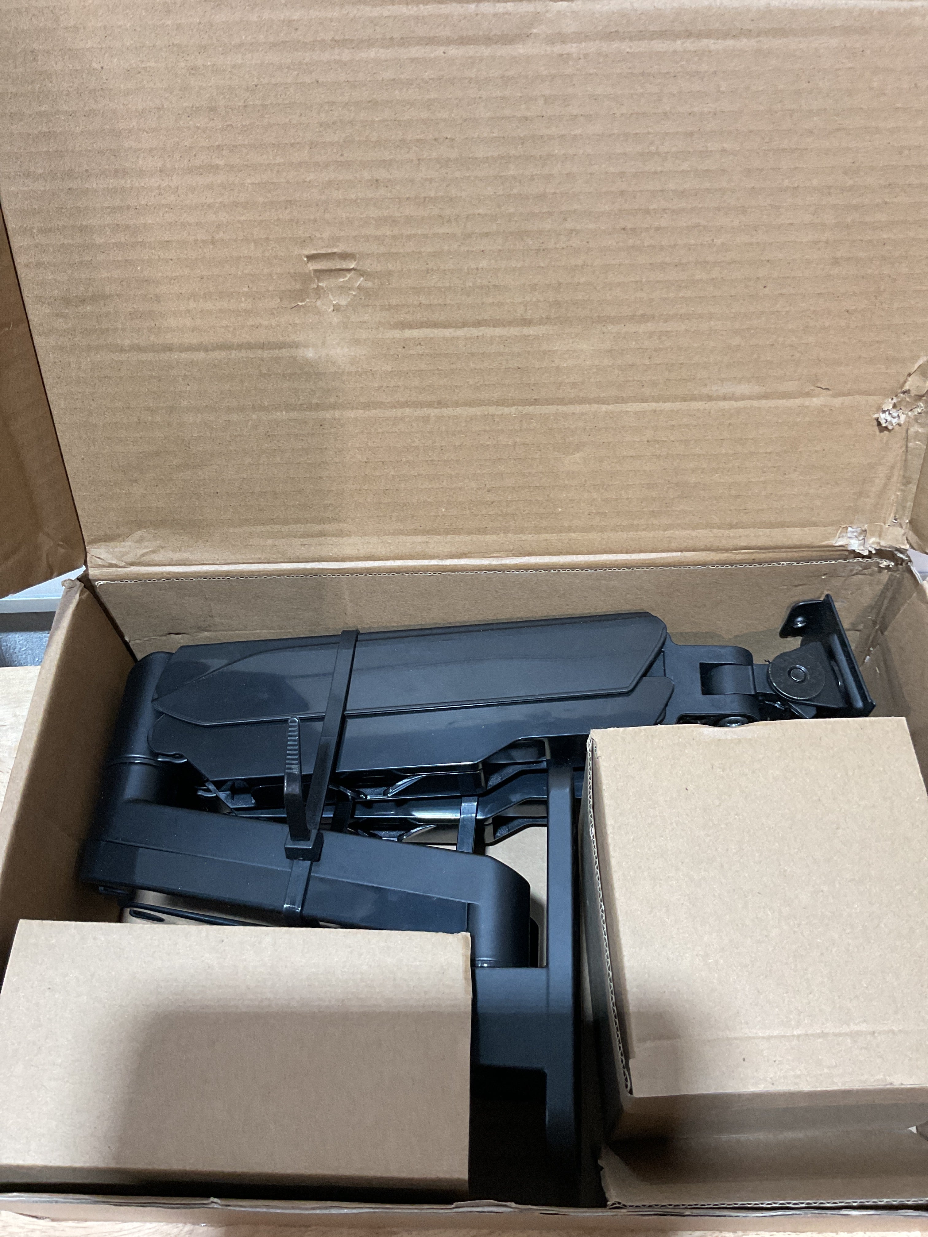UPGRAVITY Soporte de Pared para Dos Monitores – Brazo con Resorte de Gas, Pantallas 17-32", hasta 8 kg, VESA 75/100