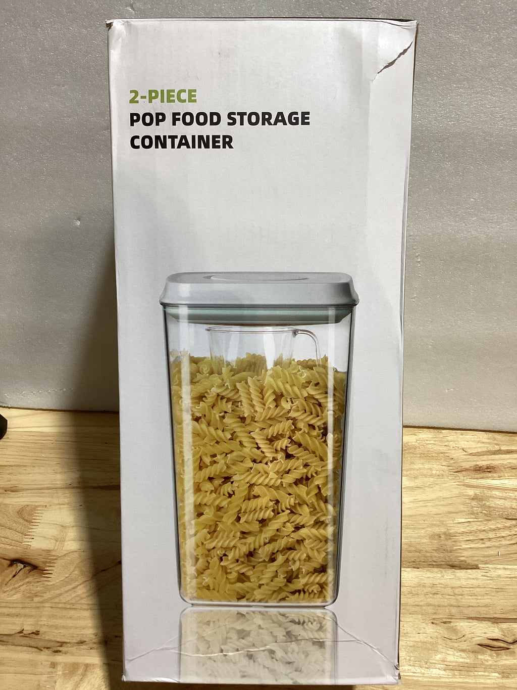 Contenedores Herméticos Ankou | Pack 2 x 4L | Tapa Pop | Sin BPA | Apilables | Organizador de Despensa | ⚠️ Sin Cuchara Medidora