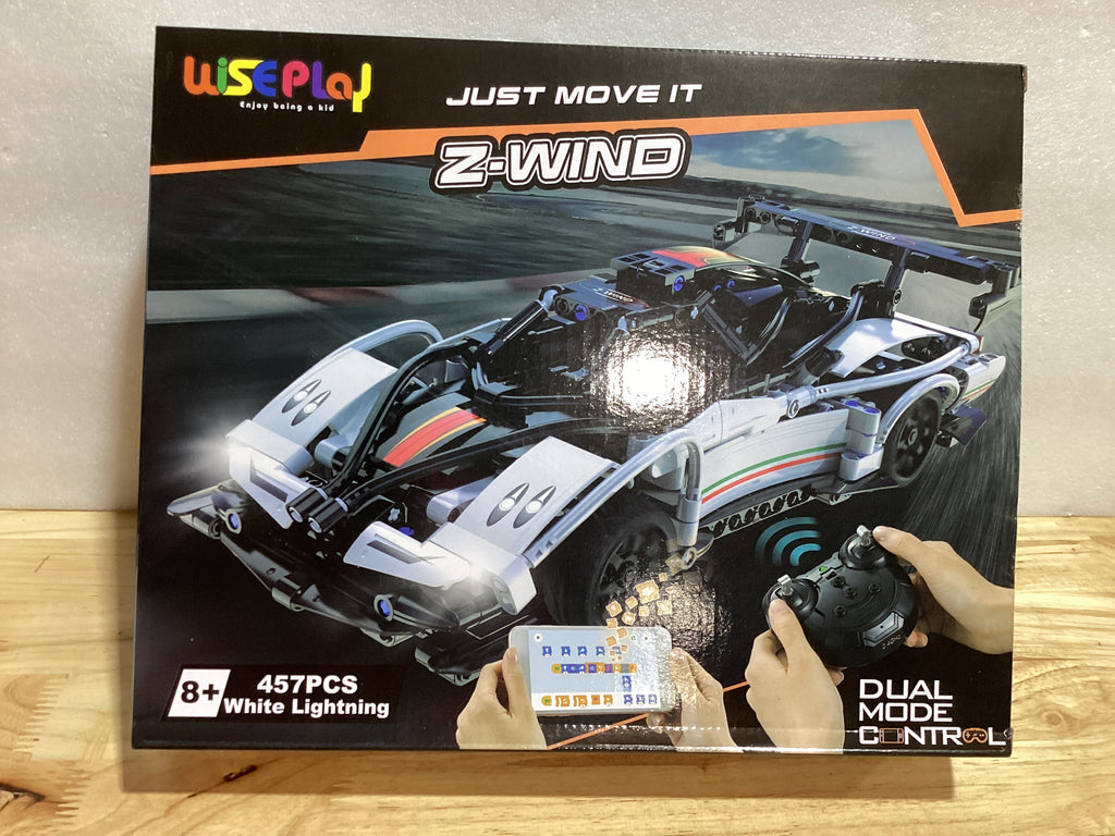 Set de Construcción Coche RC Technic Z-Wind – 457 Piezas, Control 2.4G/APP, Escala 1:16