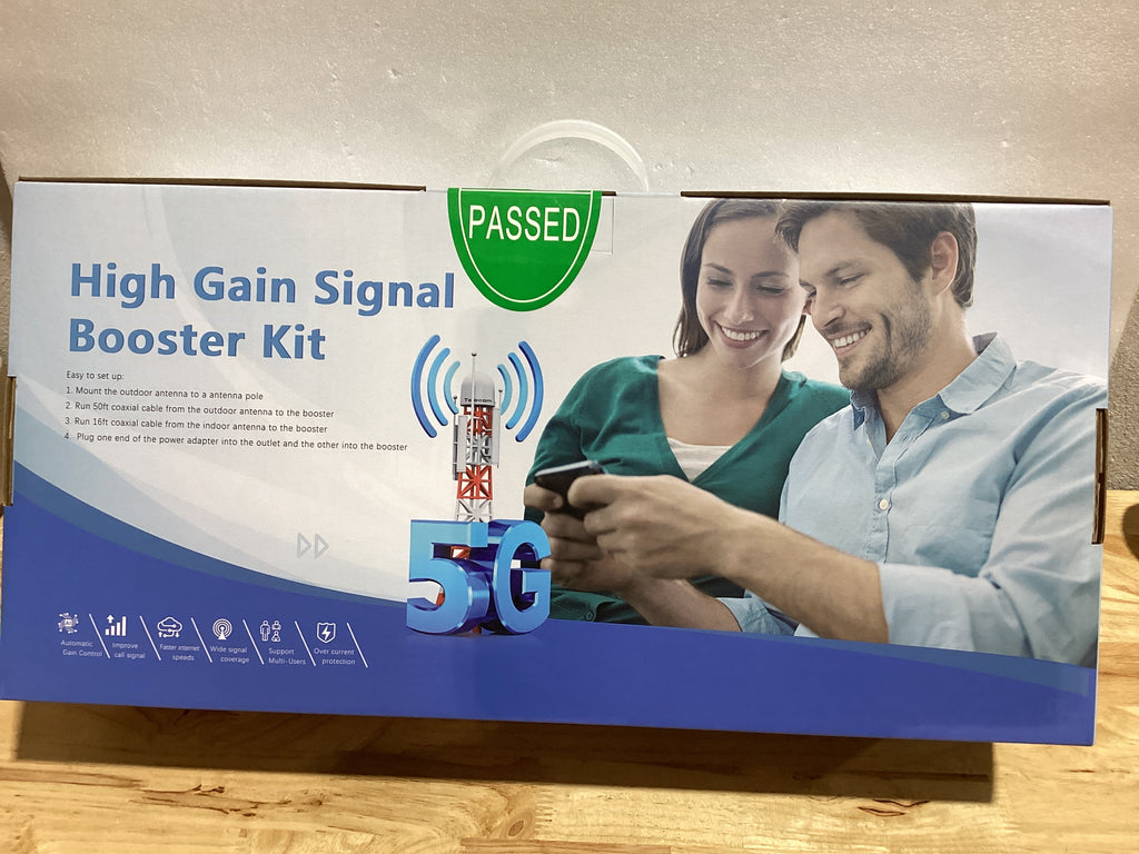 Kit Amplificador de Señal High Gain 5G – Potencia Tu Conexión Móvil