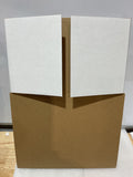 Cajas de Envío WIFTREY 10x8x6 Pulgadas Blancas – Set de 15 Unidades de Cartón Corrugado