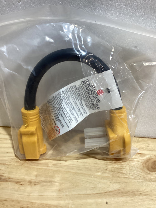 Adaptador EV Tellegloww 6-30P a 6-20/15R — Cable 240V 30A NEMA para Cargador EV, Soldador y Calefactor, 12 AWG 1FT