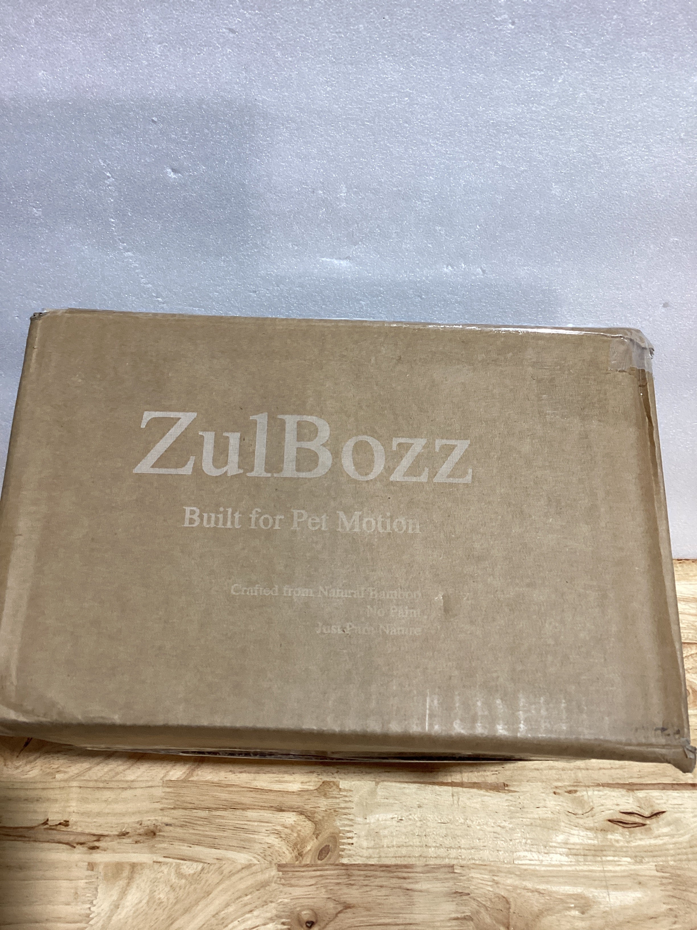 Rueda de Ejercicio Silenciosa para Hámster ZulBozz — 9″ Madera de Bambú, Altura Ajustable para Hámsters, Gerbos y Ratones