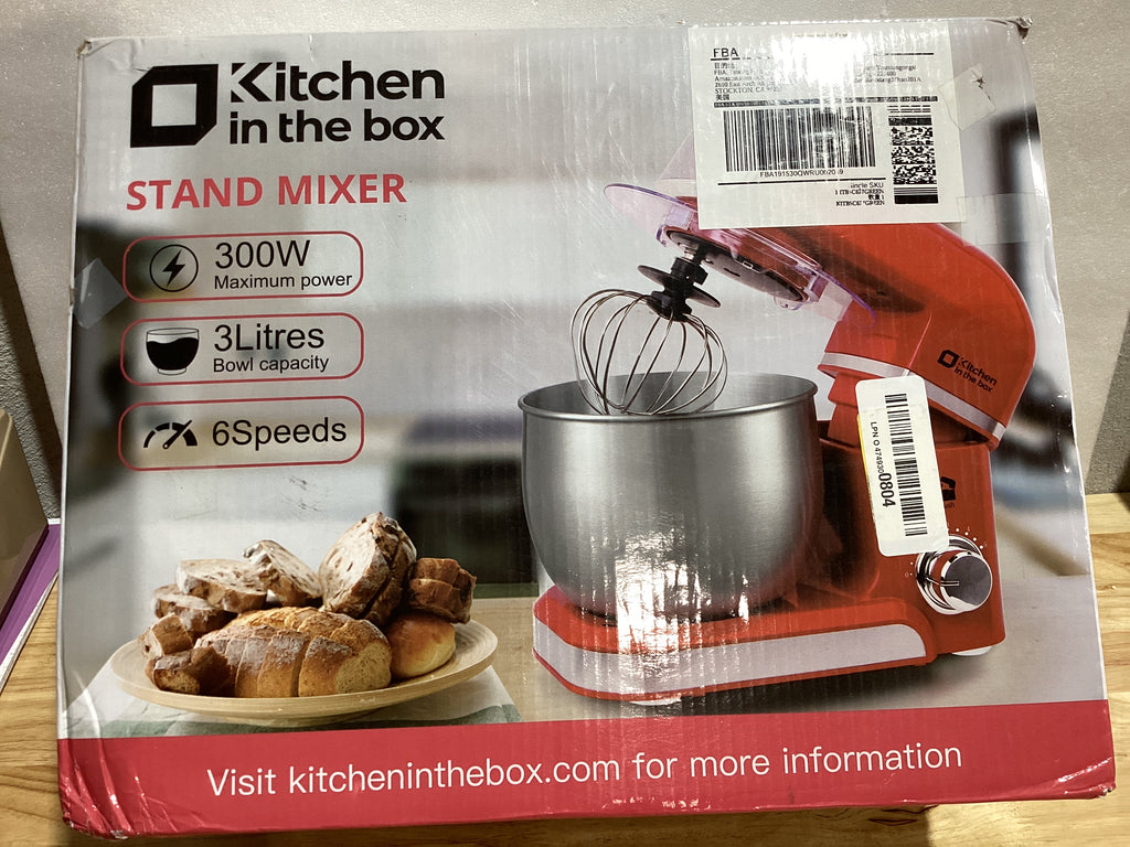 Batidora de Pedestal Kitchen in the Box 3.2Qt | 6 Velocidades | Verde | 3 Accesorios