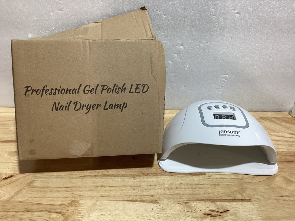 Lámpara UV LED para Uñas JODSONE – Secador de Gel con Sensor Automático y 4 Temporizadores