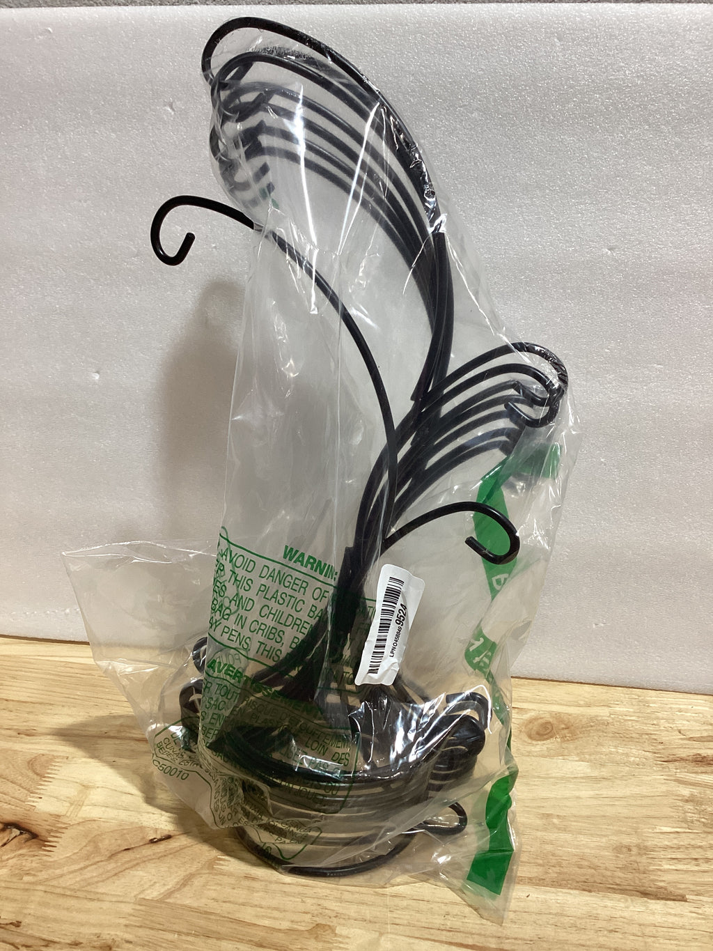 Pack de 8 Soportes de Exhibición Kingrol 14" — Hierro con Ganchos para Plantas de Aire, Macetas y Decoración