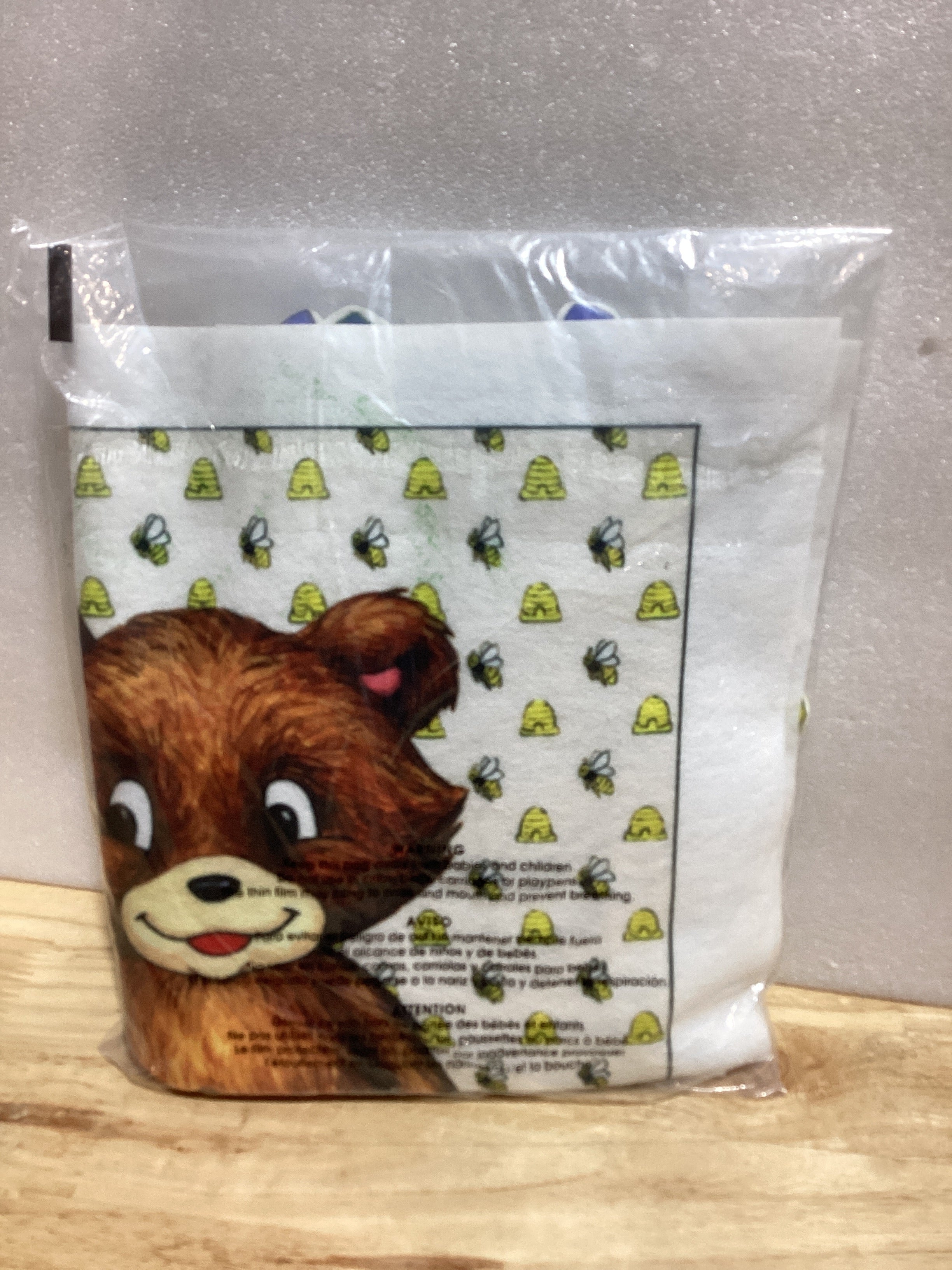 Tablero de Franela Story Time Felts – Oso del Clima (Niño), Piezas Precortadas, Fondo Grande 14"x16" para Niños