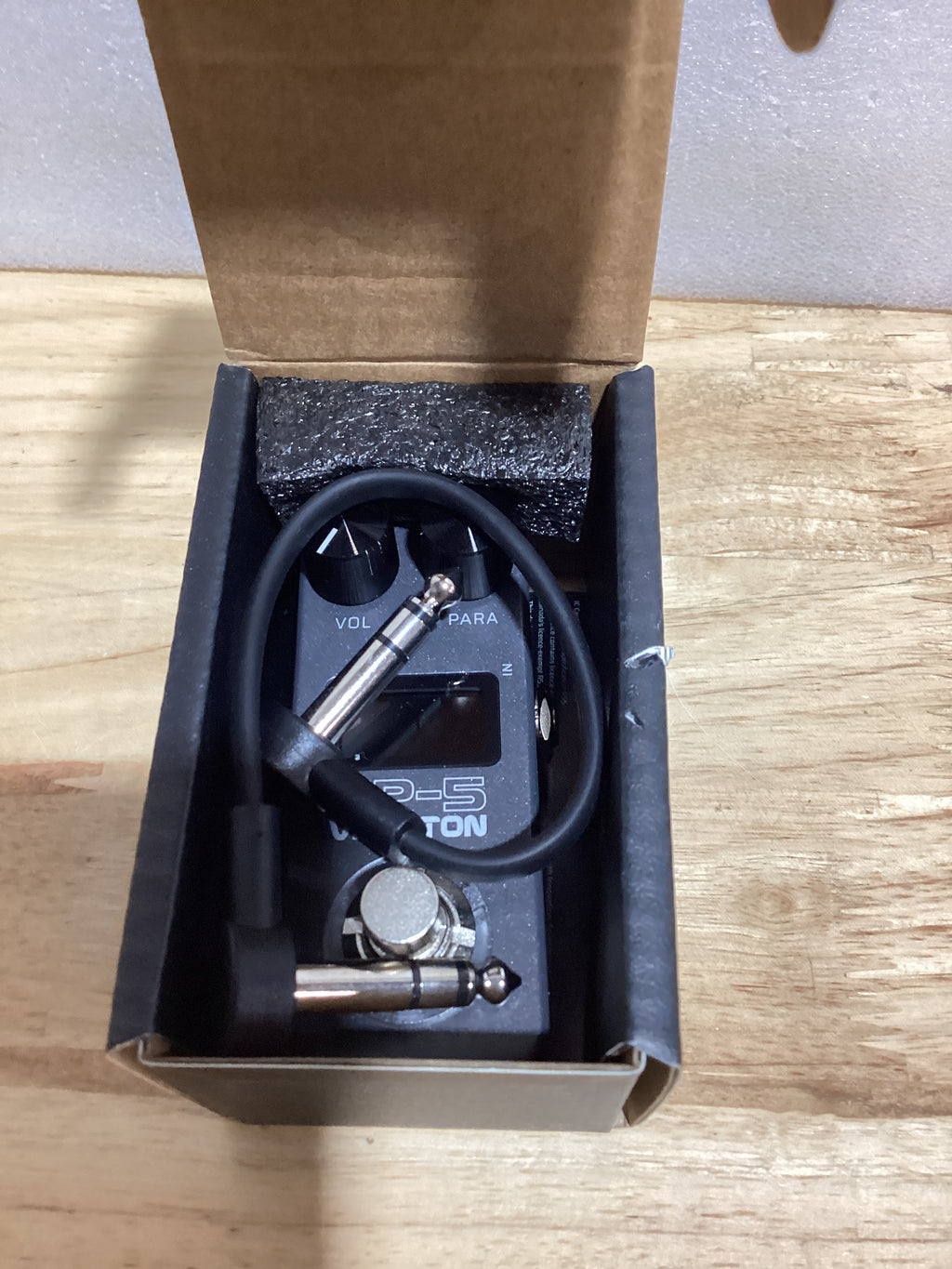Valeton GP-5 – Procesador Multi-Efectos Compacto para Guitarra | NAM/IR Loader | Incluye Cable TRS VOLKTONE
