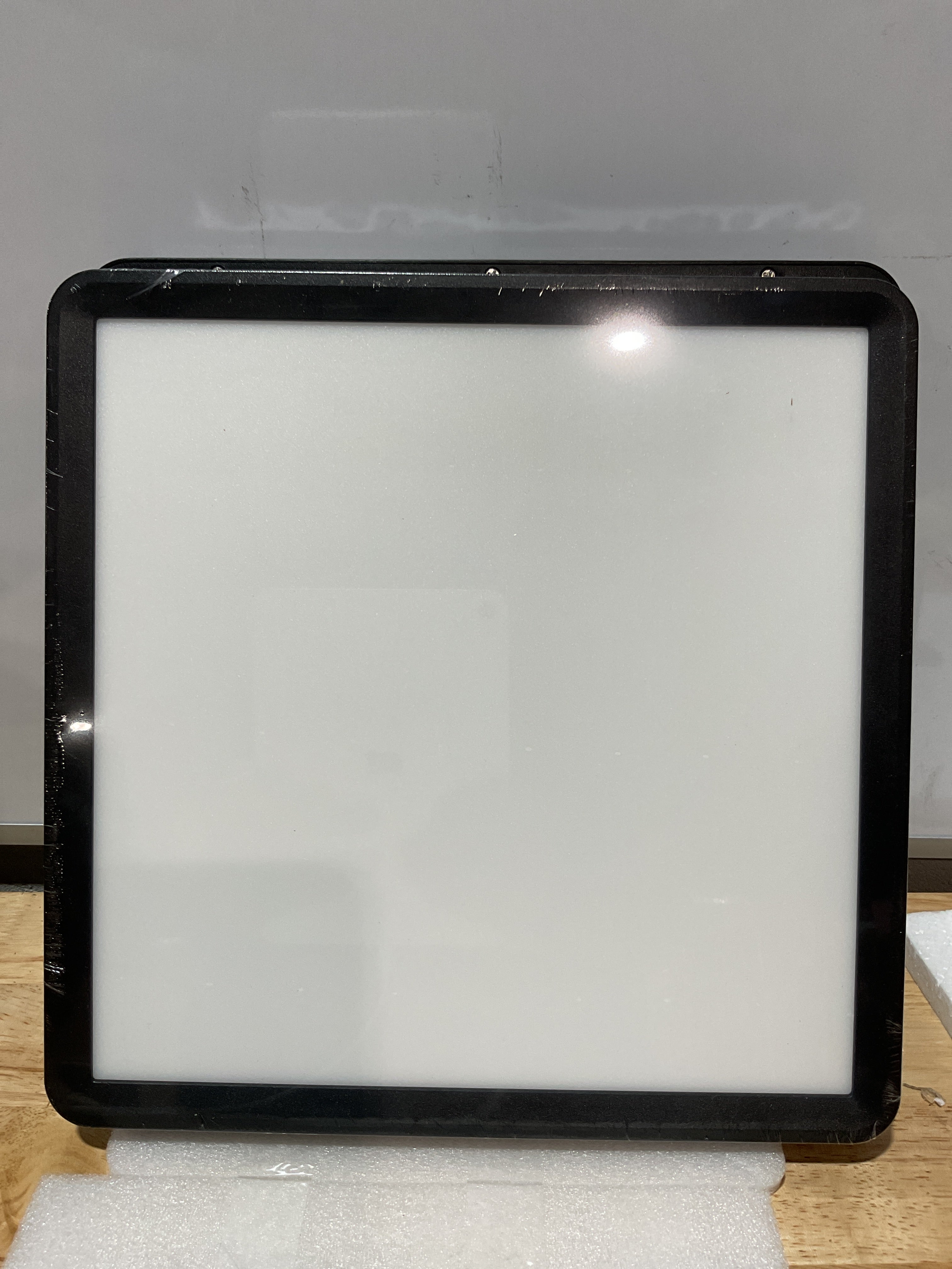 Lámpara LED de Techo Cuadrada 30W 3000LM | CCT Seleccionable | Pack 2 – Negro