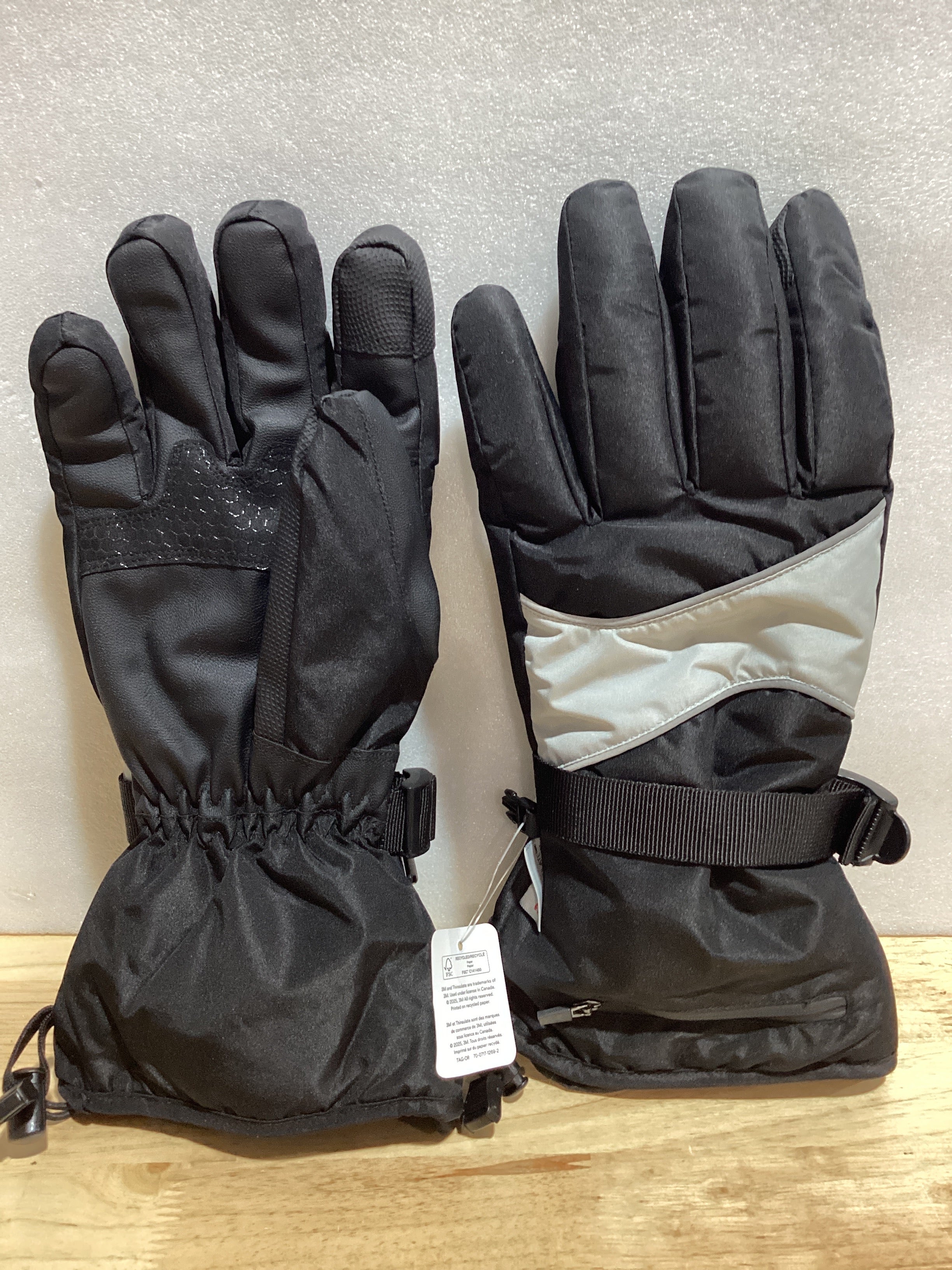 COFIT Guantes de esquí para hombres y mujeres, 3M Thinsulate C100, guantes de invierno aislados, impermeables, resistentes al viento, guantes de nieve para pantalla táctil, para esquí, snowboard