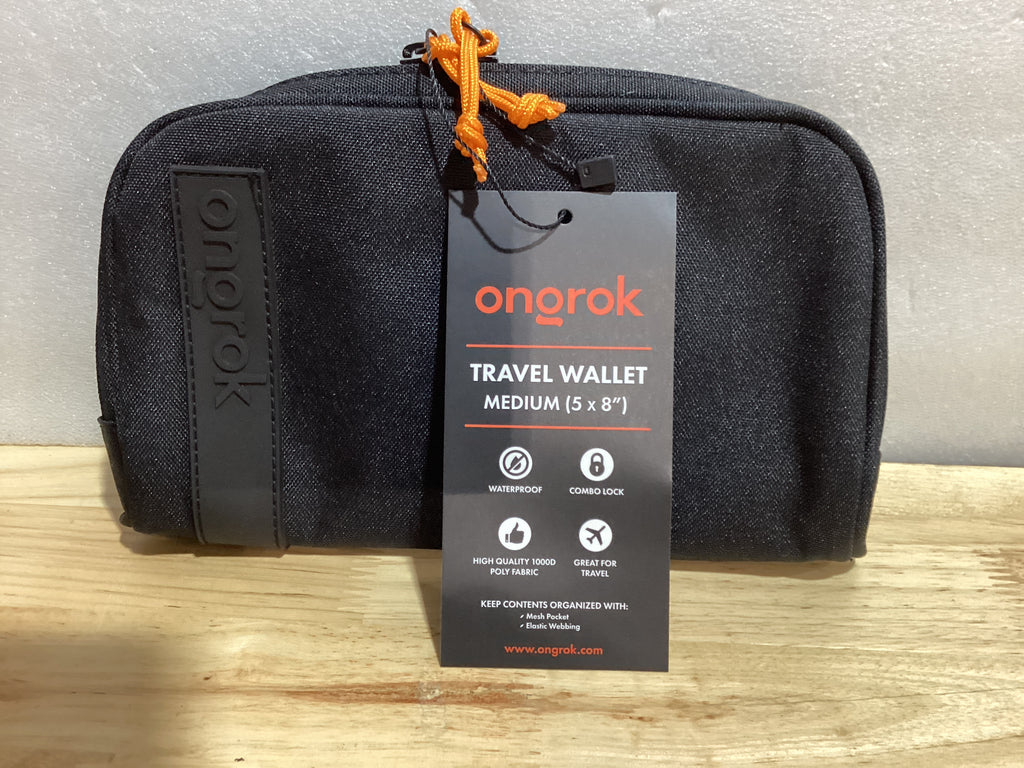 Bolsa con Candado ONGROK | Tecnología Carbón | Bambú | Impermeable | Cierre Seguro | Talla M