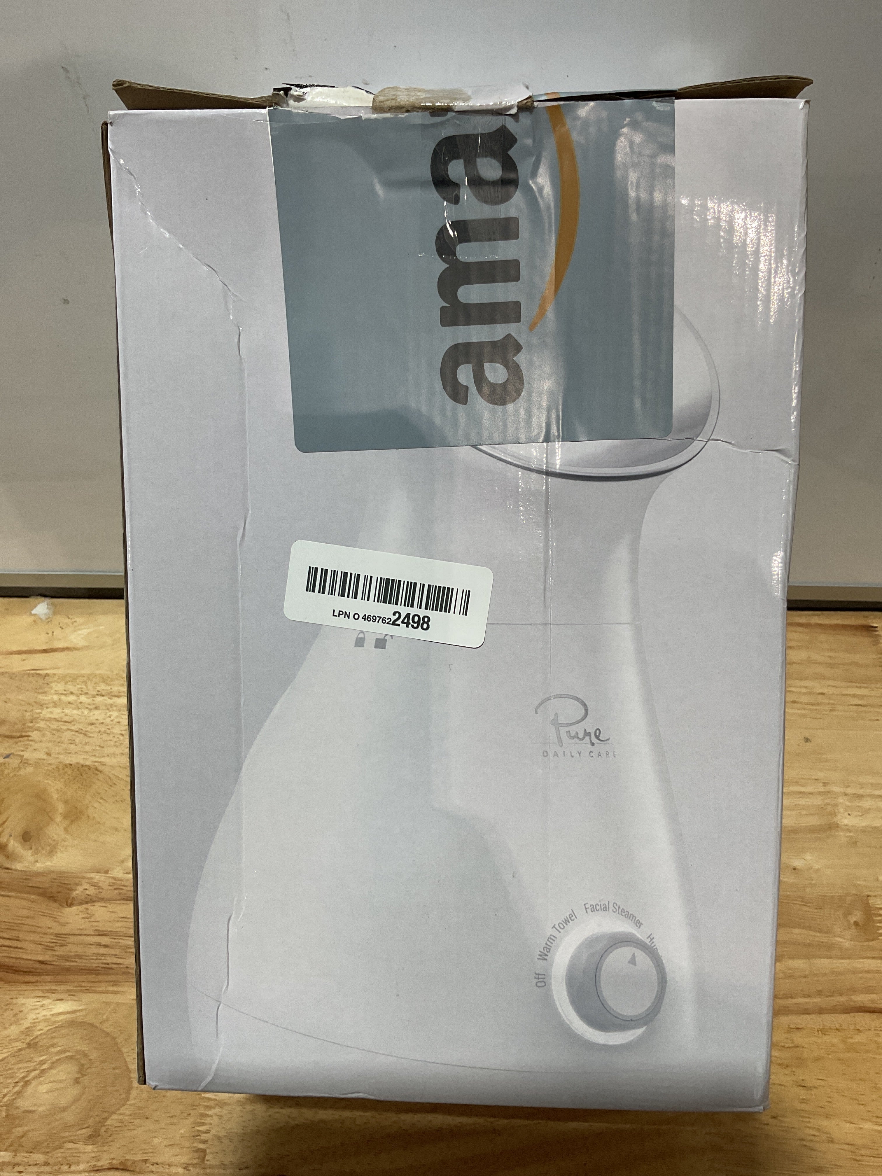 Vaporizador Facial Nano Iónico 3 en 1 Pure Daily Care NanoSteamer — Limpieza Profunda y Spa en Casa