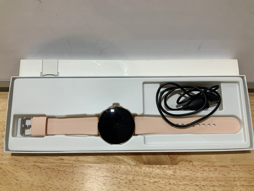 Hwagol Smart Watch for Women with Android iPhone Compatible[Calls/Metal Thin Body],1.43" Micro-Spherical AMOLED Screen,Sports Watch with Sleep/Heart Rate Monitor,Pedometer for Steps Miles