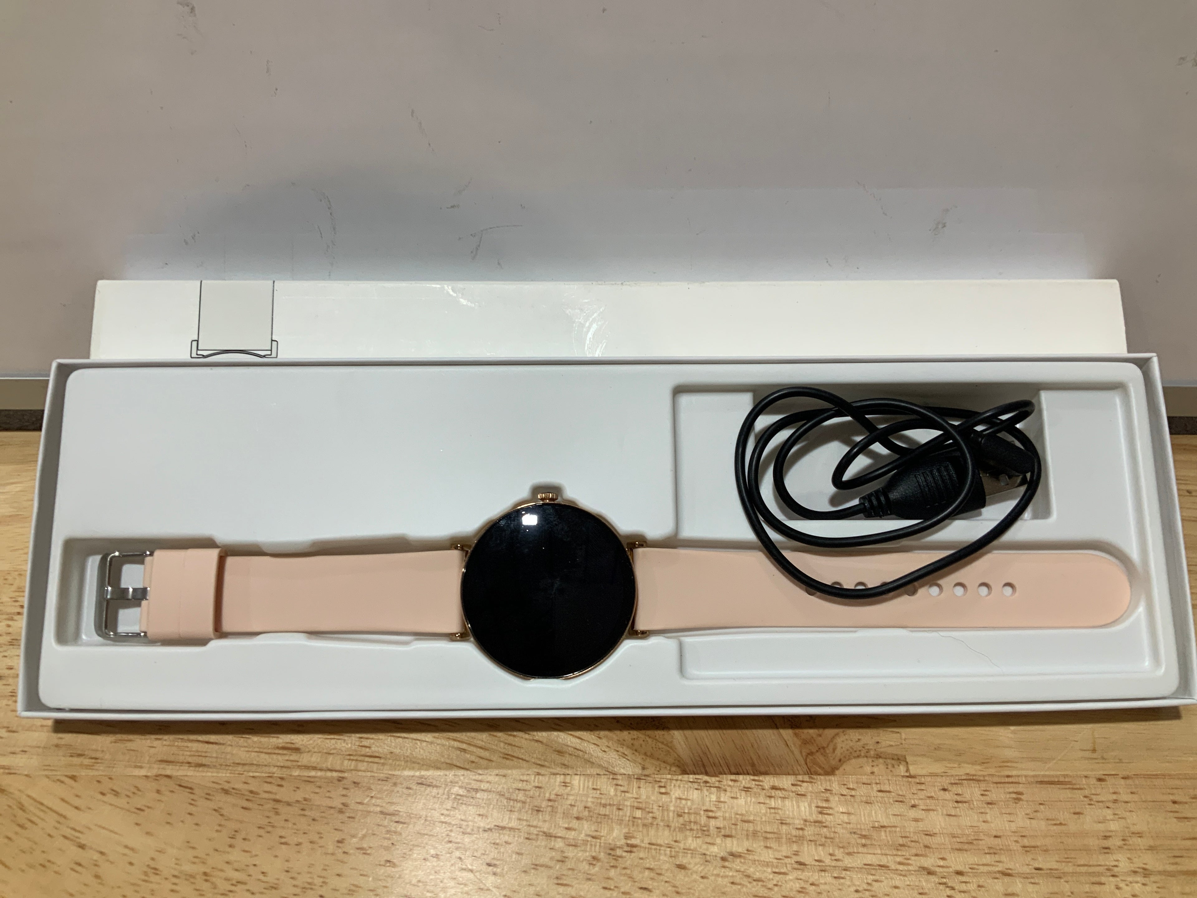 Hwagol Smart Watch for Women with Android iPhone Compatible[Calls/Metal Thin Body],1.43" Micro-Spherical AMOLED Screen,Sports Watch with Sleep/Heart Rate Monitor,Pedometer for Steps Miles