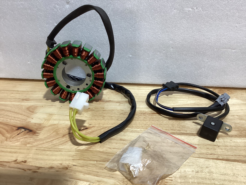 Estátor y Empaque Caltric para Kawasaki Bayou 300 KLF300C 4x4 (1989-2005)