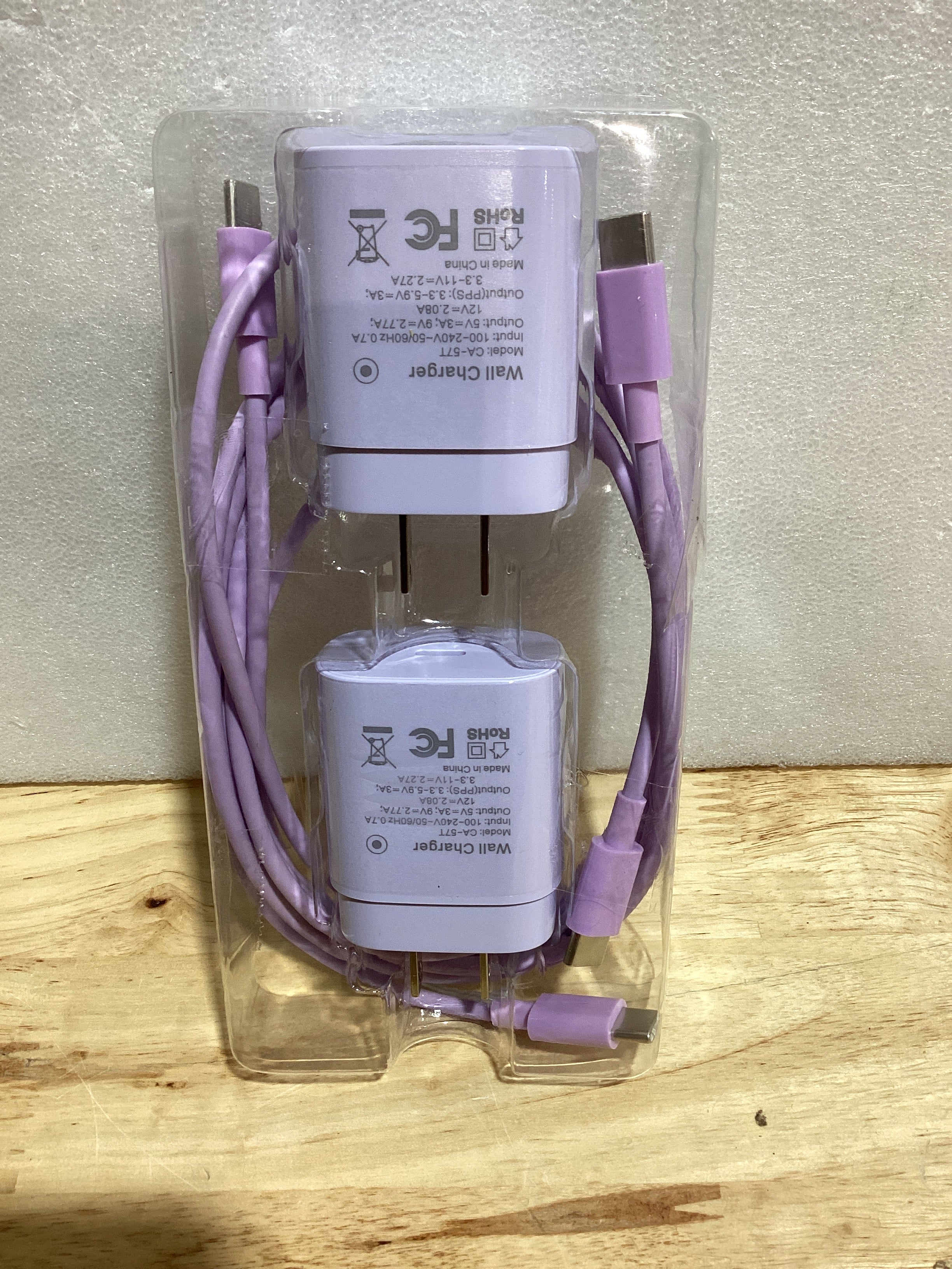 Cargador tipo C, paquete de 2 cargadores de pared PD USB C de 25 W, bloque de carga súper rápida y cable de cargador de teléfono Android para Samsung Galaxy S23 S22 S21 S20 Plus Ultra, Note