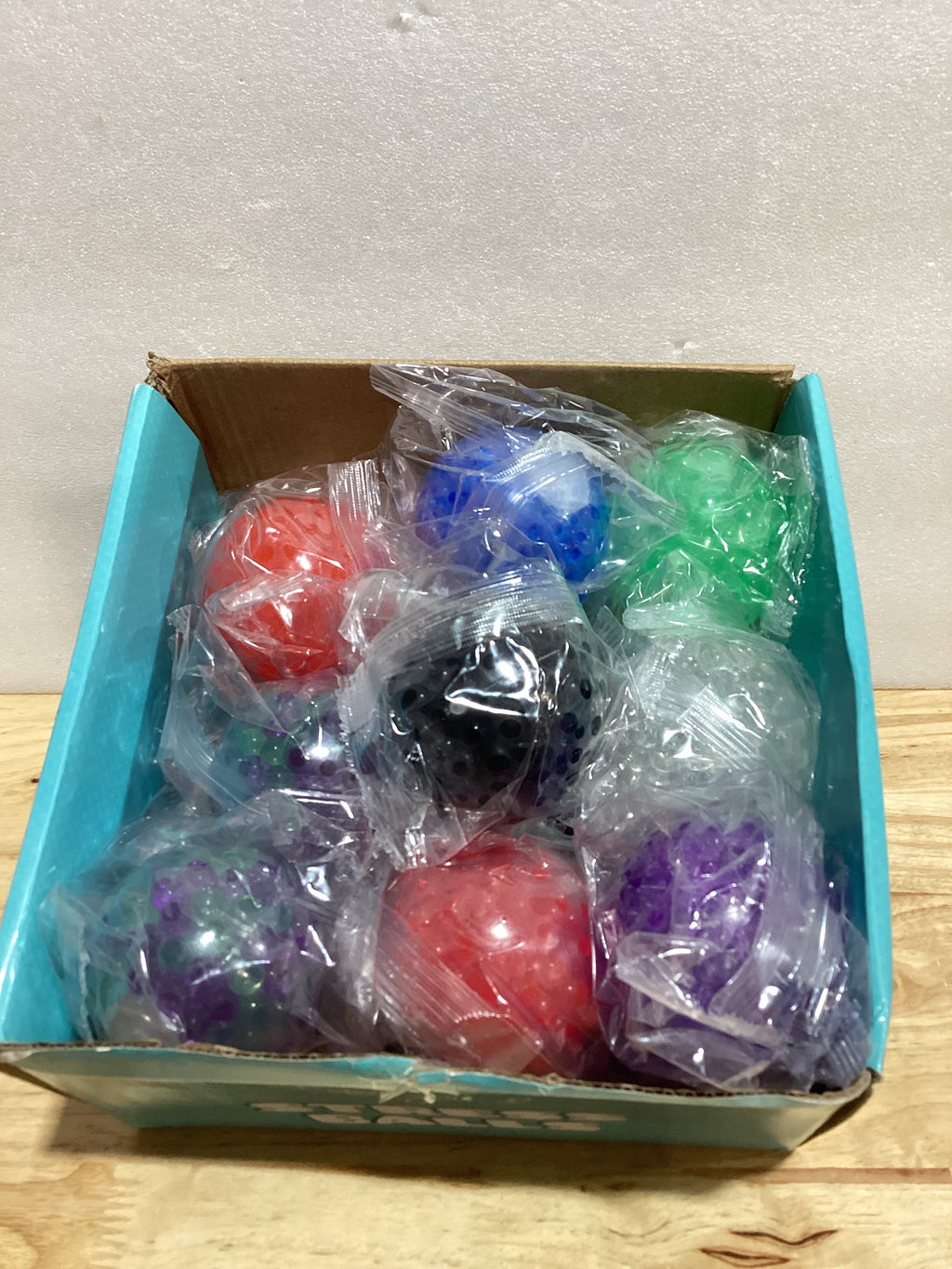 Stress Balls Set - 18 Pack - Stress Balls Fidget Toys For Kids and Adults - Sensory Ball, Squishy Balls With Colorful Water Beads,Anxiety Relief Calming Tool