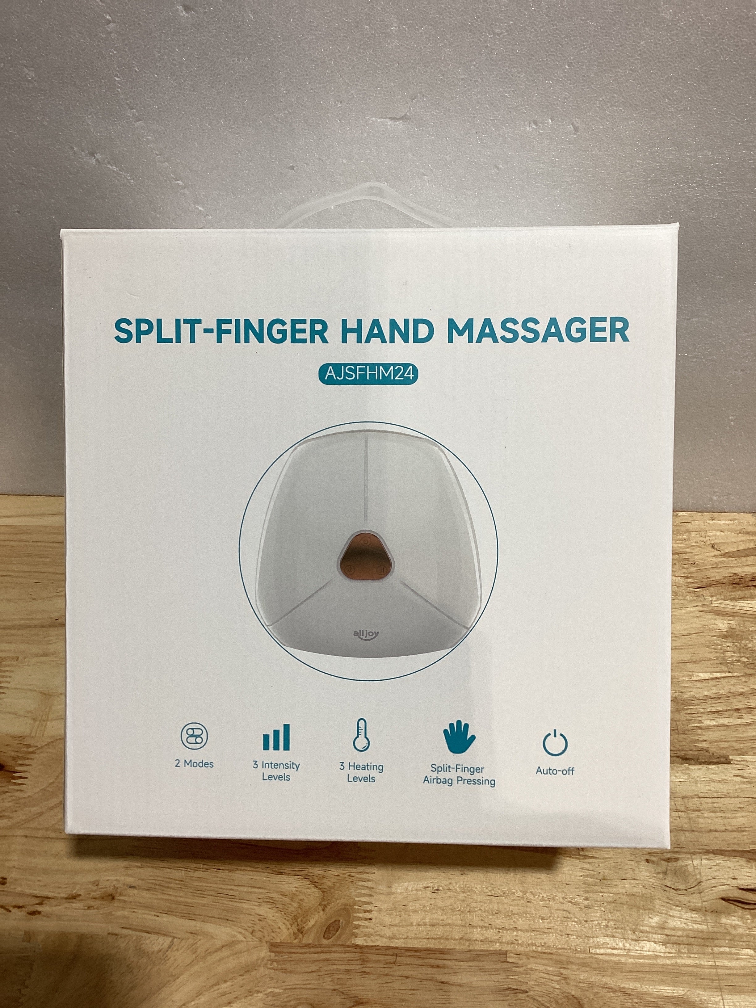 ALLJOY Masajeador de Manos con Calor – Masajeador de Dedos Recargable