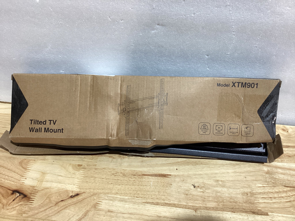 PERLESMITH Soporte de pared inclinable para TV de perfil bajo para la mayoría de televisores LED LCD OLED de 23 a 60 pulgadas, pantalla plana de plasma con VESA 15.748 x 15.748 in, peso de hasta 115