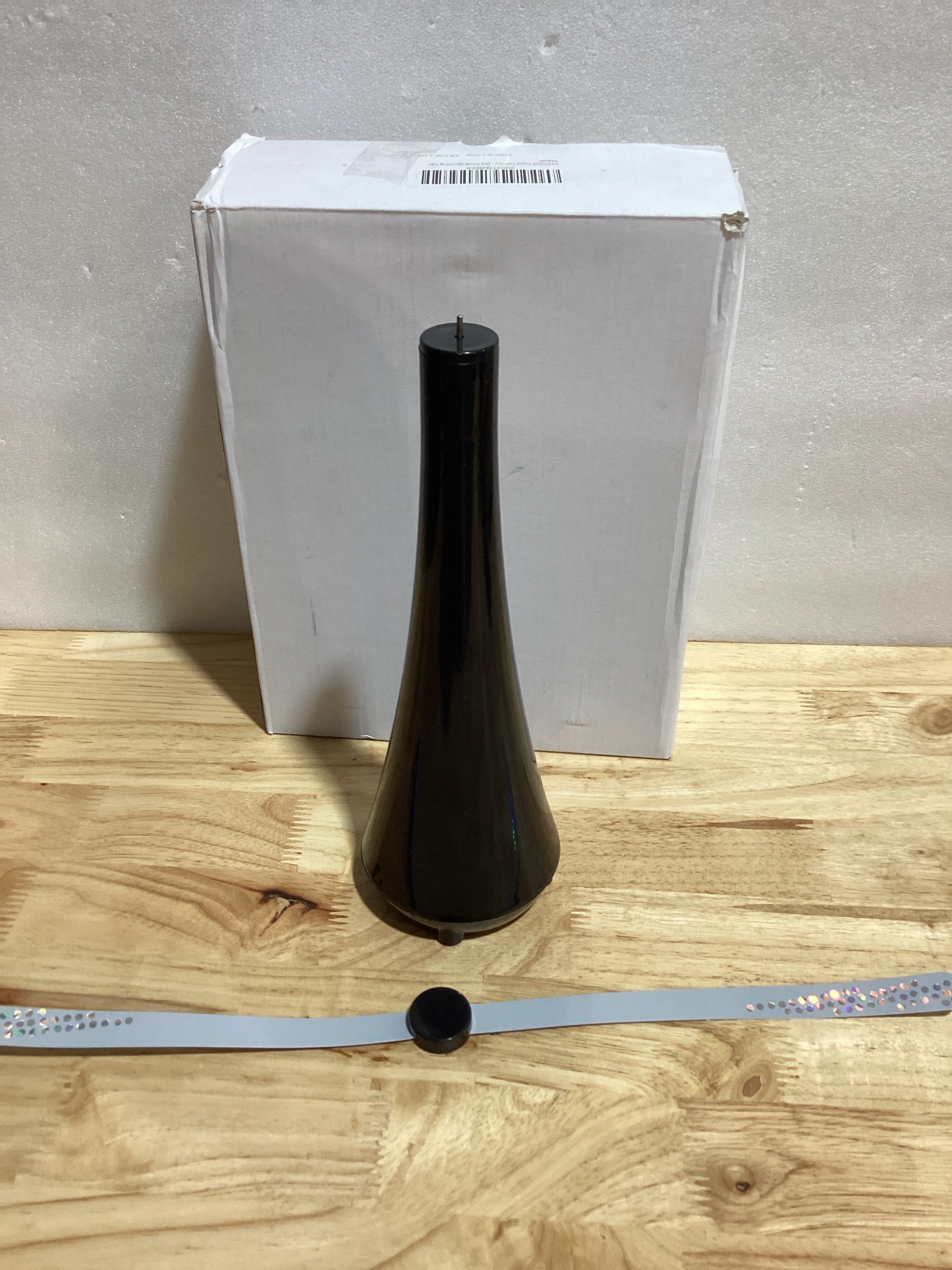 PATIOSIR Ventilador Espanta Moscas para Mesa a Baterías – Ideal para Comidas al Aire Libre, Picnic, BBQ y Eventos