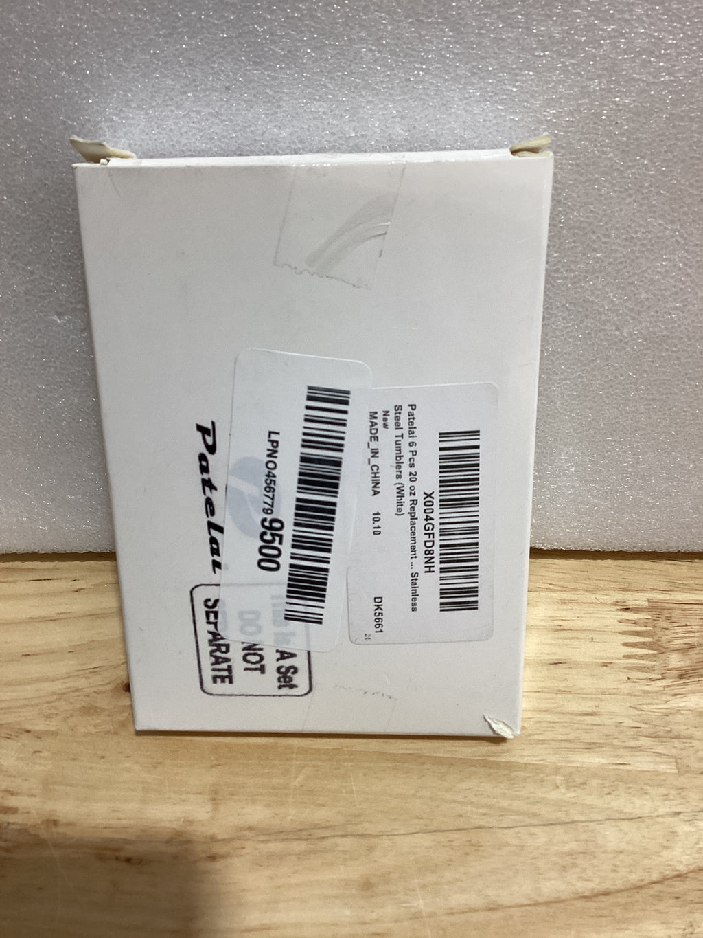 Sellos de Repuesto Patelai para Tumblers — 6 Piezas Goma en O, Blanco, Para Vasos 10-20 oz Acero Inoxidable