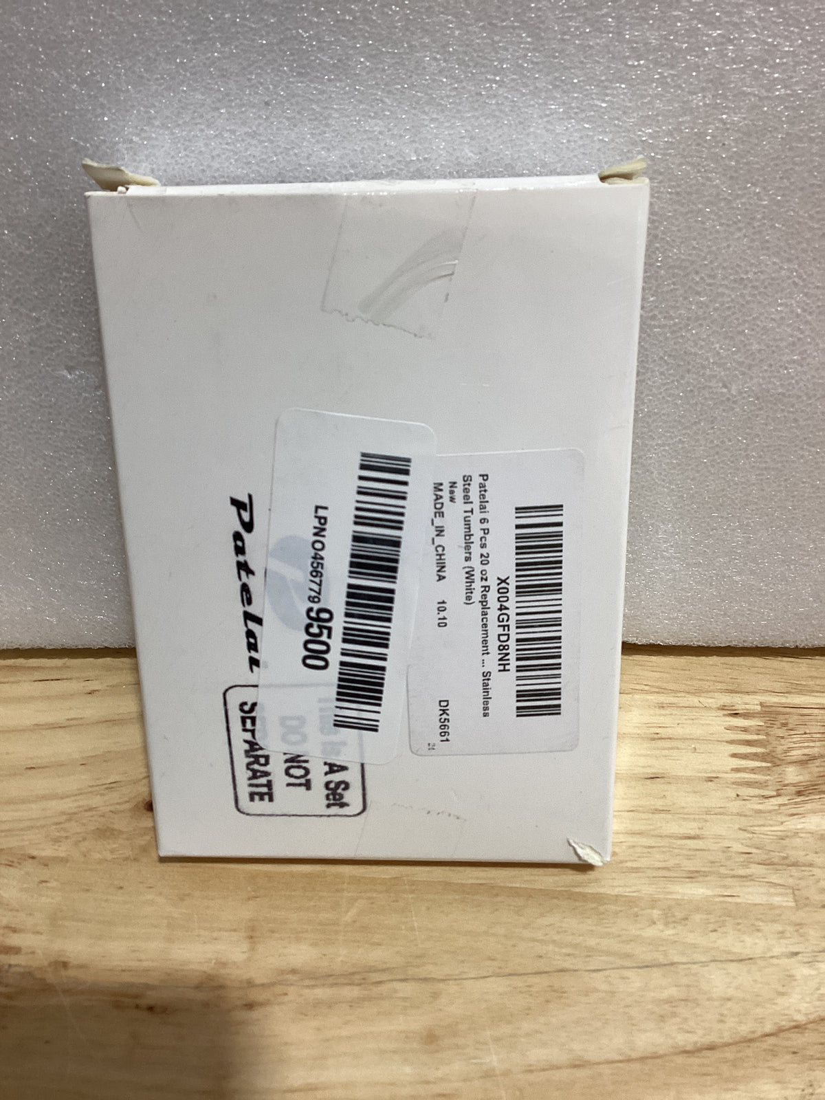Sellos de Repuesto Patelai para Tumblers — 6 Piezas Goma en O, Blanco, Para Vasos 10-20 oz Acero Inoxidable