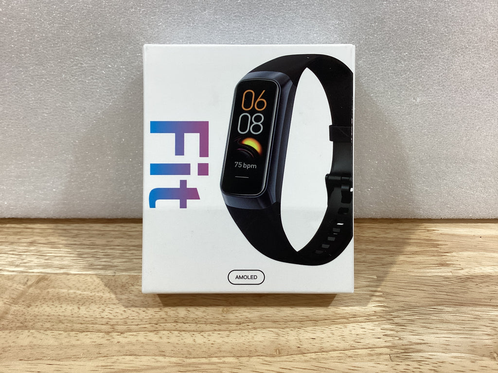 Smartband Moremore Fitness Tracker — Pantalla AMOLED, Ritmo Cardíaco y Resistente al Agua (Beige)