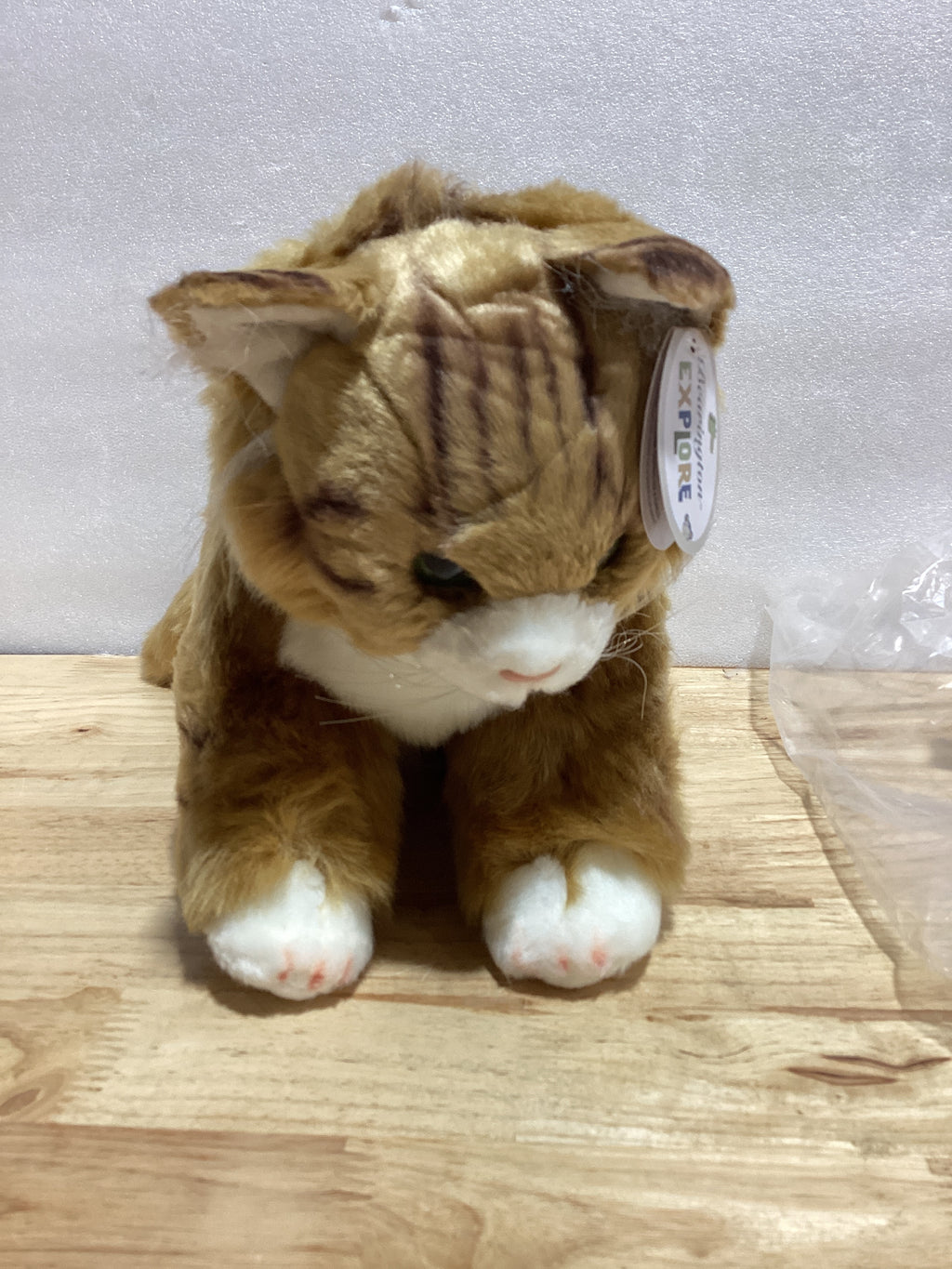 Bearington Manny — Gato de Peluche Realista Maine Coon Tabby 10.5"