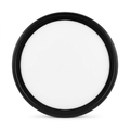 Lámpara LED de Techo RVCL250BKWW con Aro Negro y Difusor Blanco para Iluminación Interior⠋