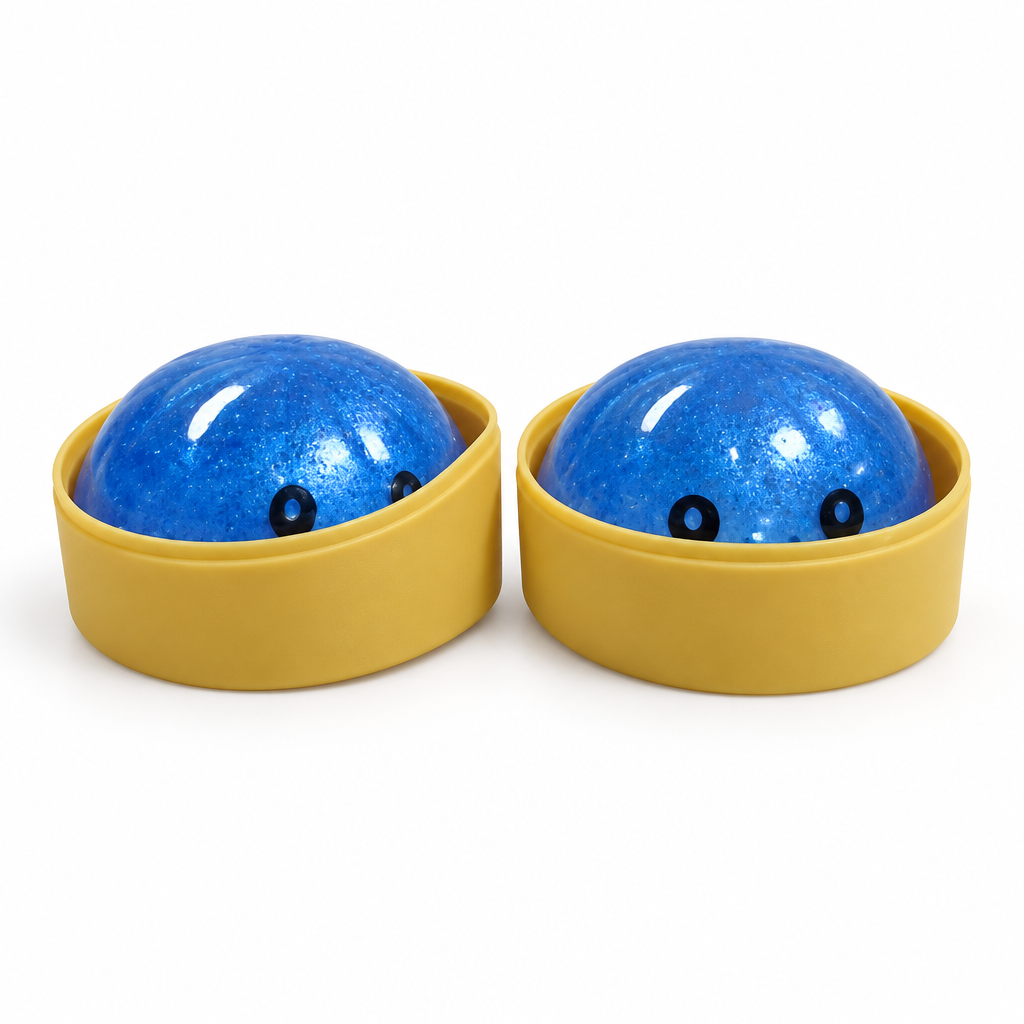 LOS ESTUCHES VIENEN DOBLADOS-Squishies de Dumpling Sorpresa | Caja Misteriosa con Brillo, Pelotas Antiestres | Juguete Sensorial Fidget de Masa Suave para Adultos
