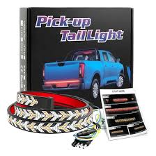 tira de luces LED multifuncional para la compuerta trasera (portón) de vehículos pick-up