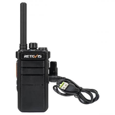 Radios Walkie-Talkie Retevis | Pack 2 Unidades | Comunicación Inalámbrica | Largo Alcance | Trabajo Camping y Seguridad | 2 Unidades
