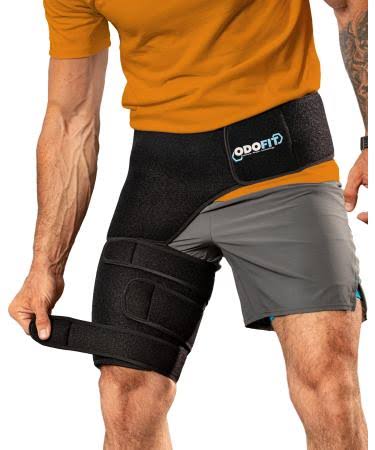5 en 1 Hip Brace para Mujeres Hombres Dispositivos de Alivio TAMAÑANO REGULAR PIERNA DERECHA