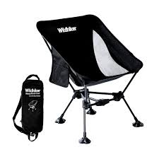 Wildhiker SteadyMode - Silla de camping plegable compacta