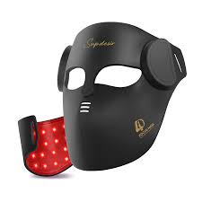 Dispositivo de Fototerapia LED 7 Colores para Rostro y Cuello — Tratamiento de Piel en Casa