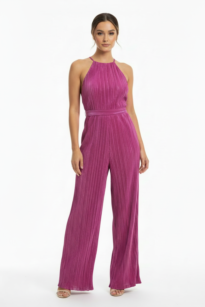 Jumpsuit con modelo cuello corregido