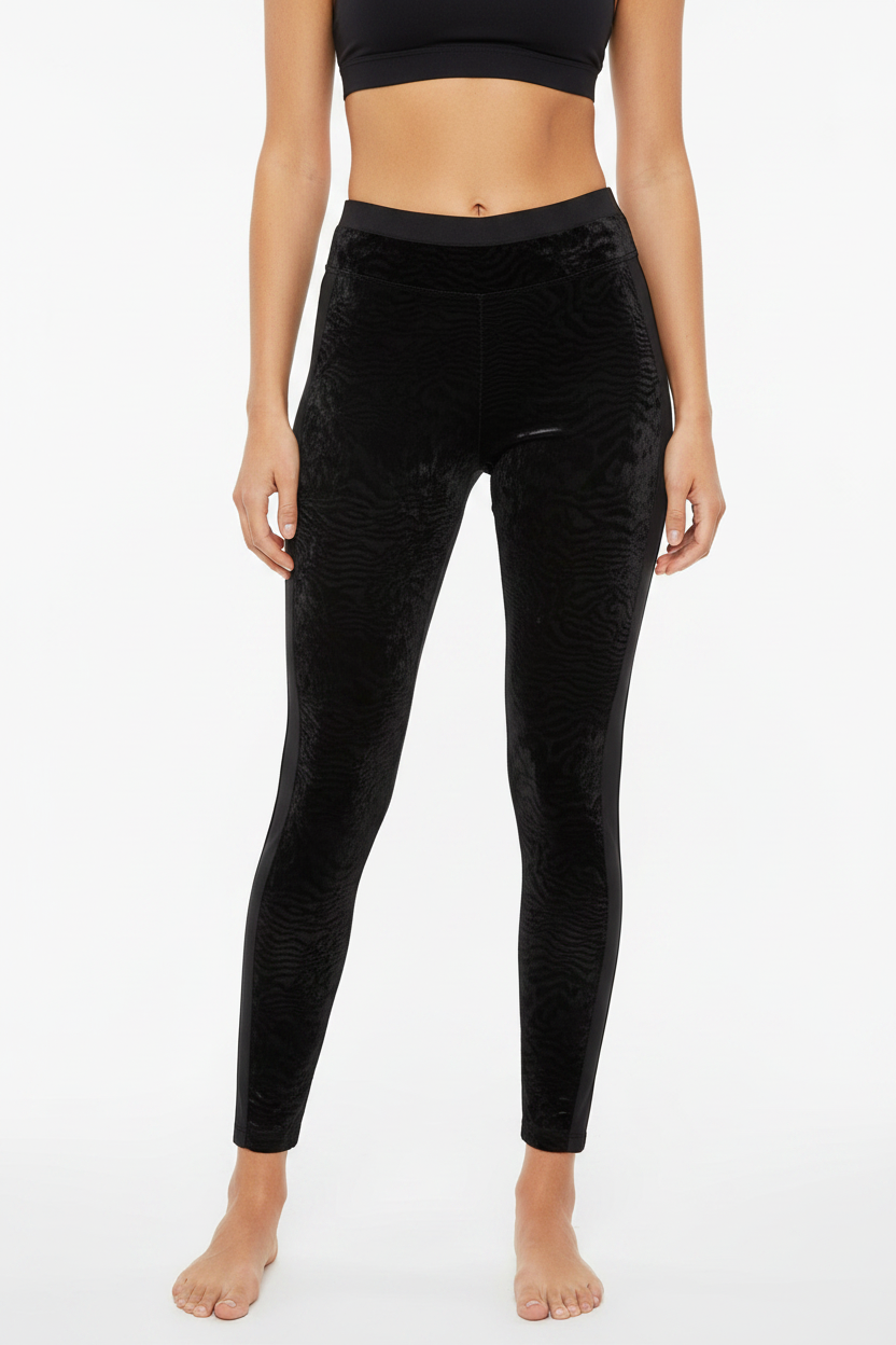 Leggings con modelo elástico limpio