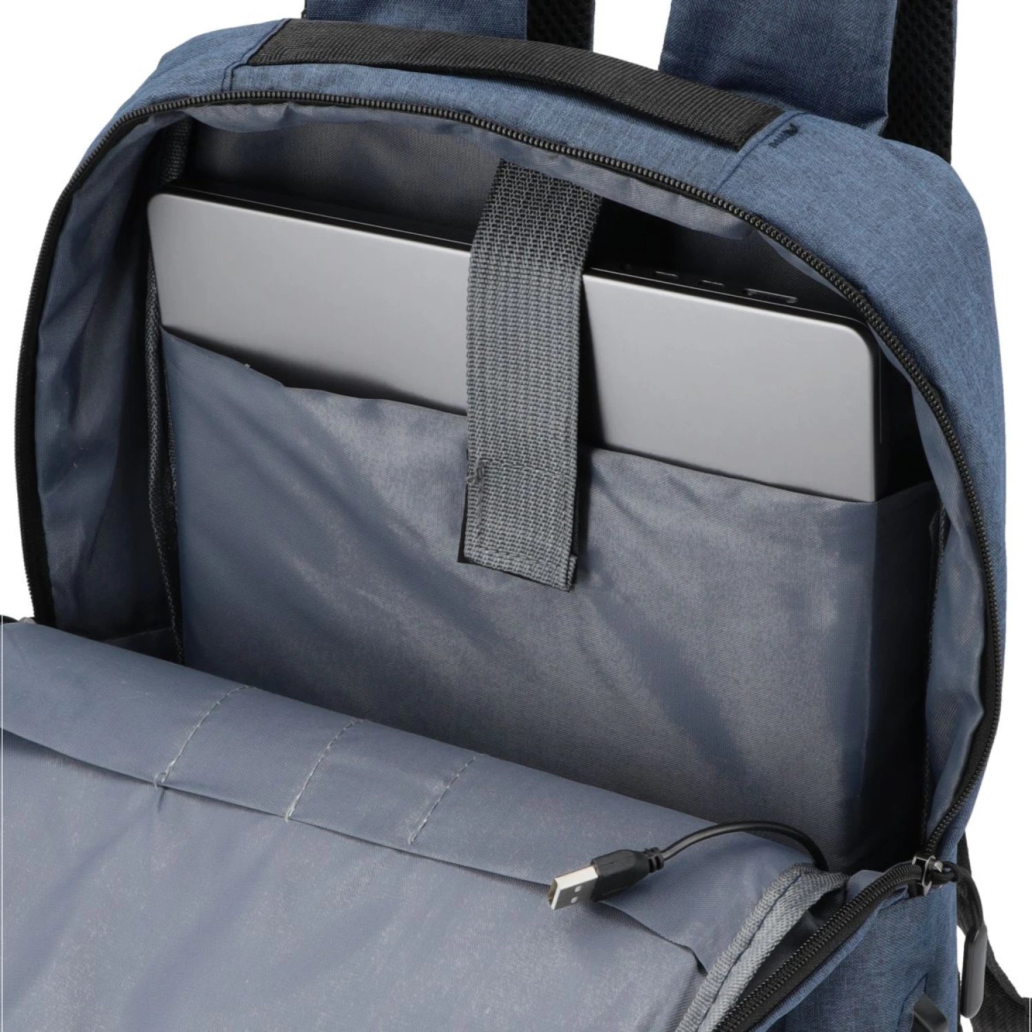 Mochila Urbana para Laptop con Puerto USB LAP004 – Bolso Portátil Moderno y Funcional