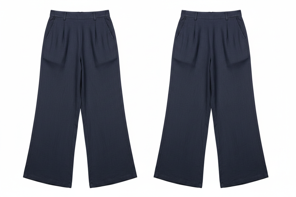Pantalones palazzo sin modelo