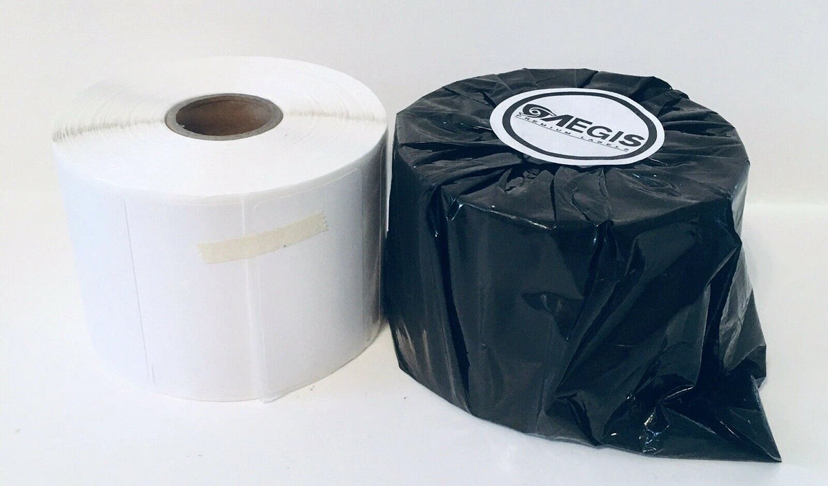 Etiquetas Térmicas Directas 2 1/4" x 1 1/4" – Rollo para Impresora Térmica | Compatibles con Zebra, Dymo, Rollo y Más | Impresión Sin Tinta