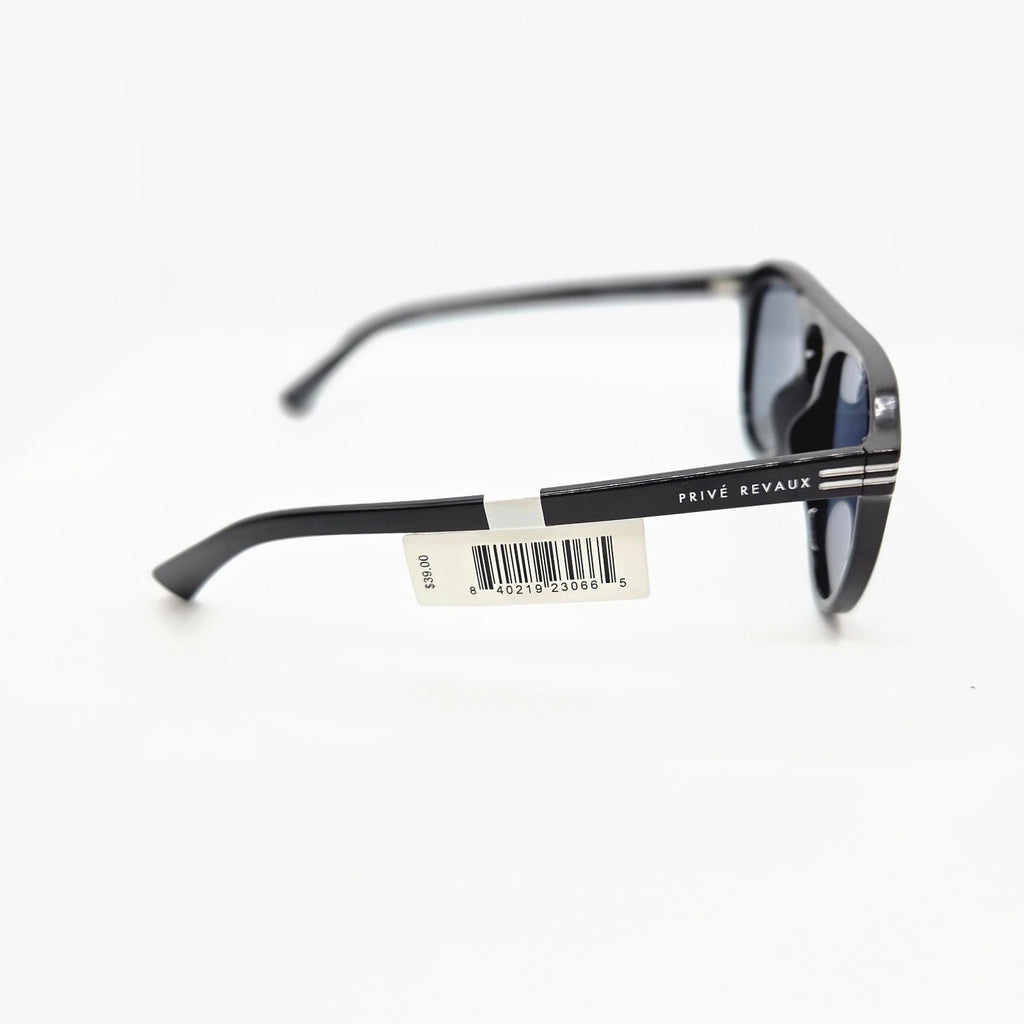 NUEVAS GAFAS DE SOL PRIVE REVAUX THE BOBBY 807C3 NEGRAS POLARIZADAS AUTÉNTICAS 52-20