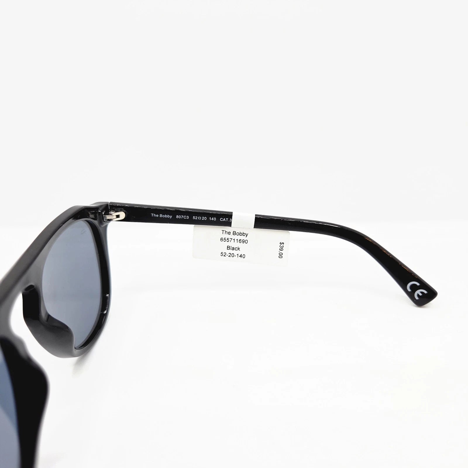 NUEVAS GAFAS DE SOL PRIVE REVAUX THE BOBBY 807C3 NEGRAS POLARIZADAS AUTÉNTICAS 52-20