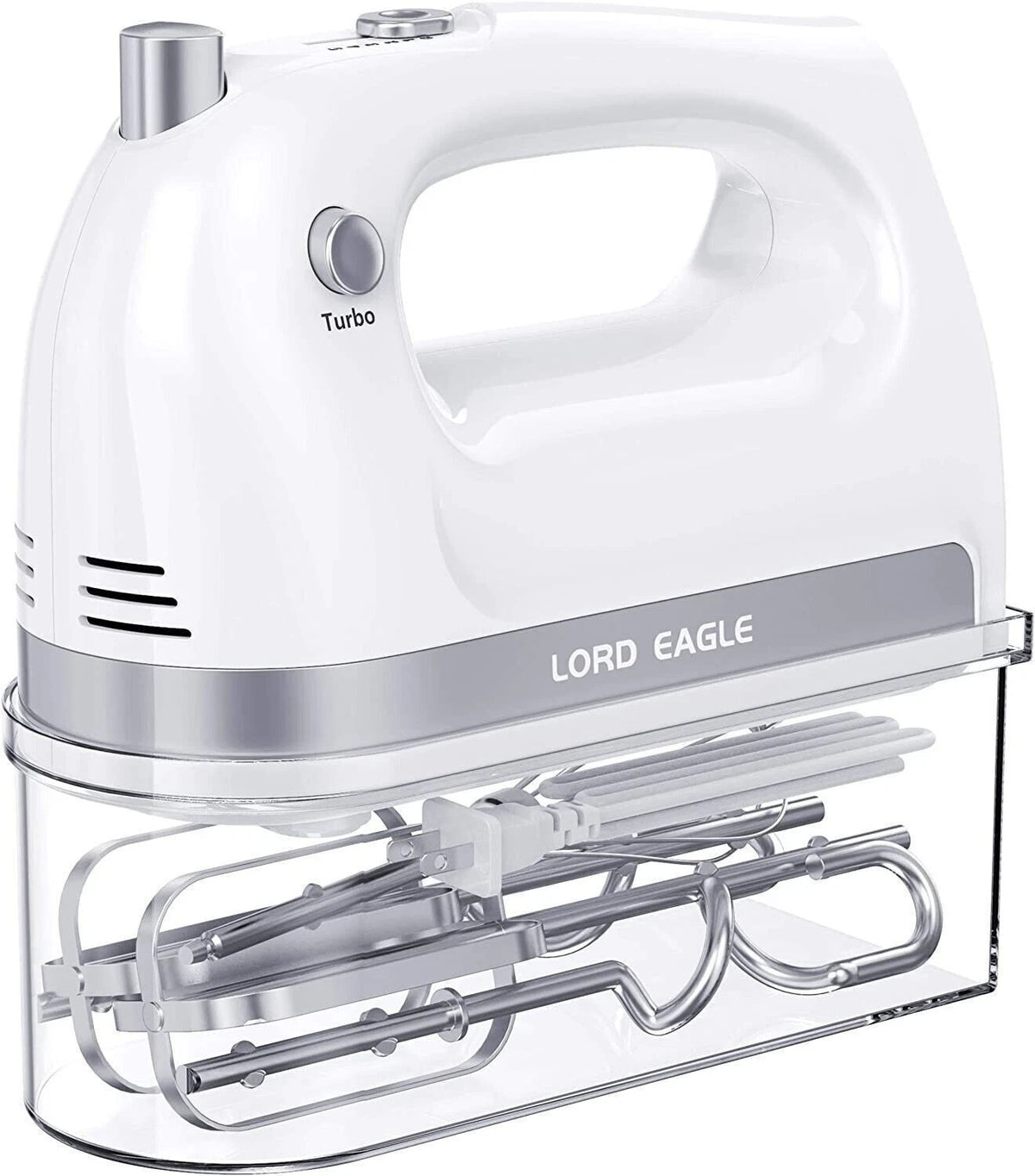 Batidora de mano, 300 W, Batidora eléctrica para la preparación de pasteles