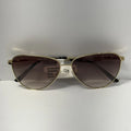 Gafas de sol para mujer Calvin Klein CK19103SG doradas aviador piloto 58-13-140