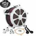 Filtro de admisión de aire mecanizado por CNC compatible con Harley Street Glide CVO FLHXSE Softail