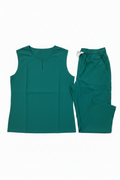 Scrubs Verde Teal - Cuello Corregido Sin Modelo